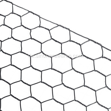 Maschendrahtzaun aus Geflügelnetz